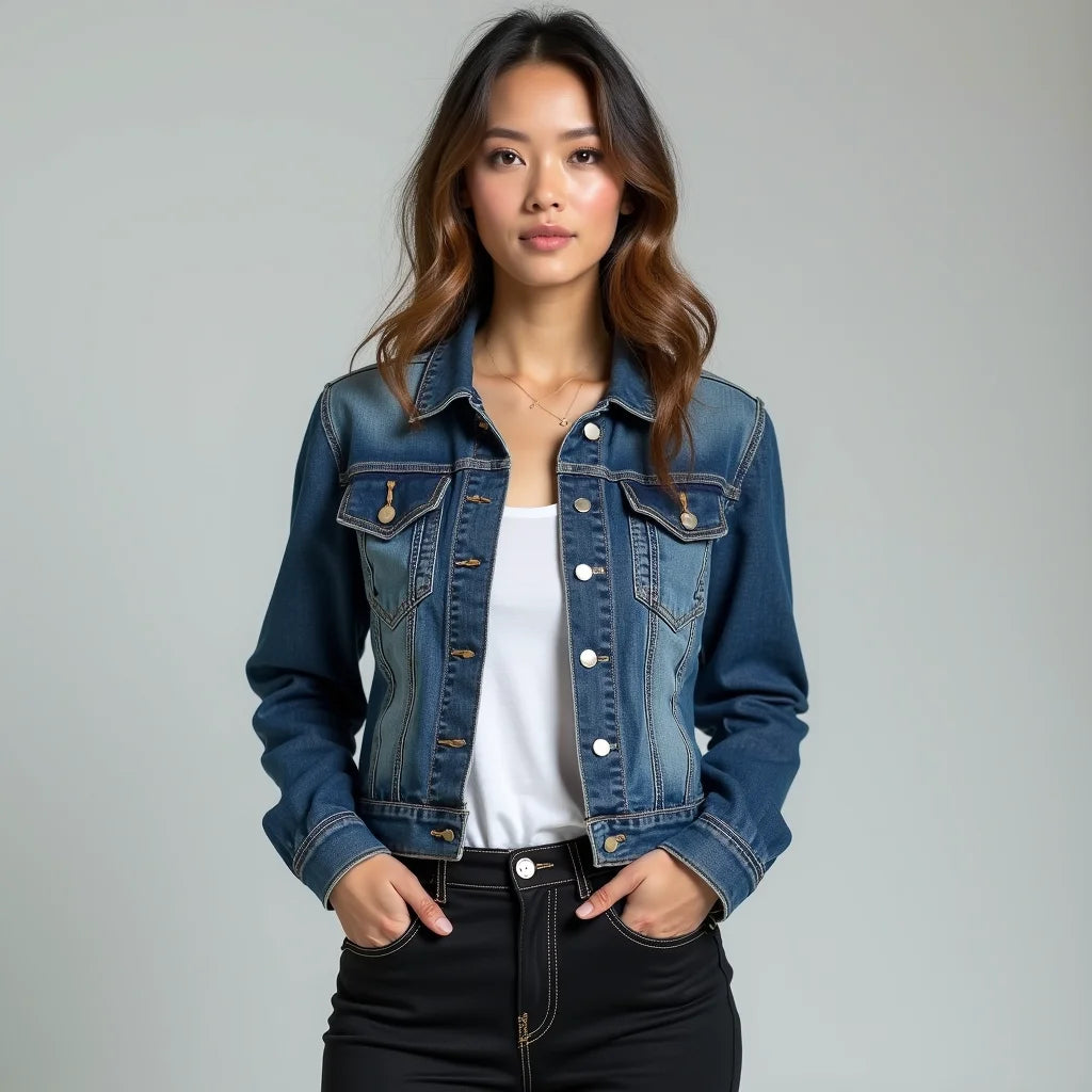 Cropped Denim Jacket - Cropped Denim Jacket 7 Styling Formulas That Always Work