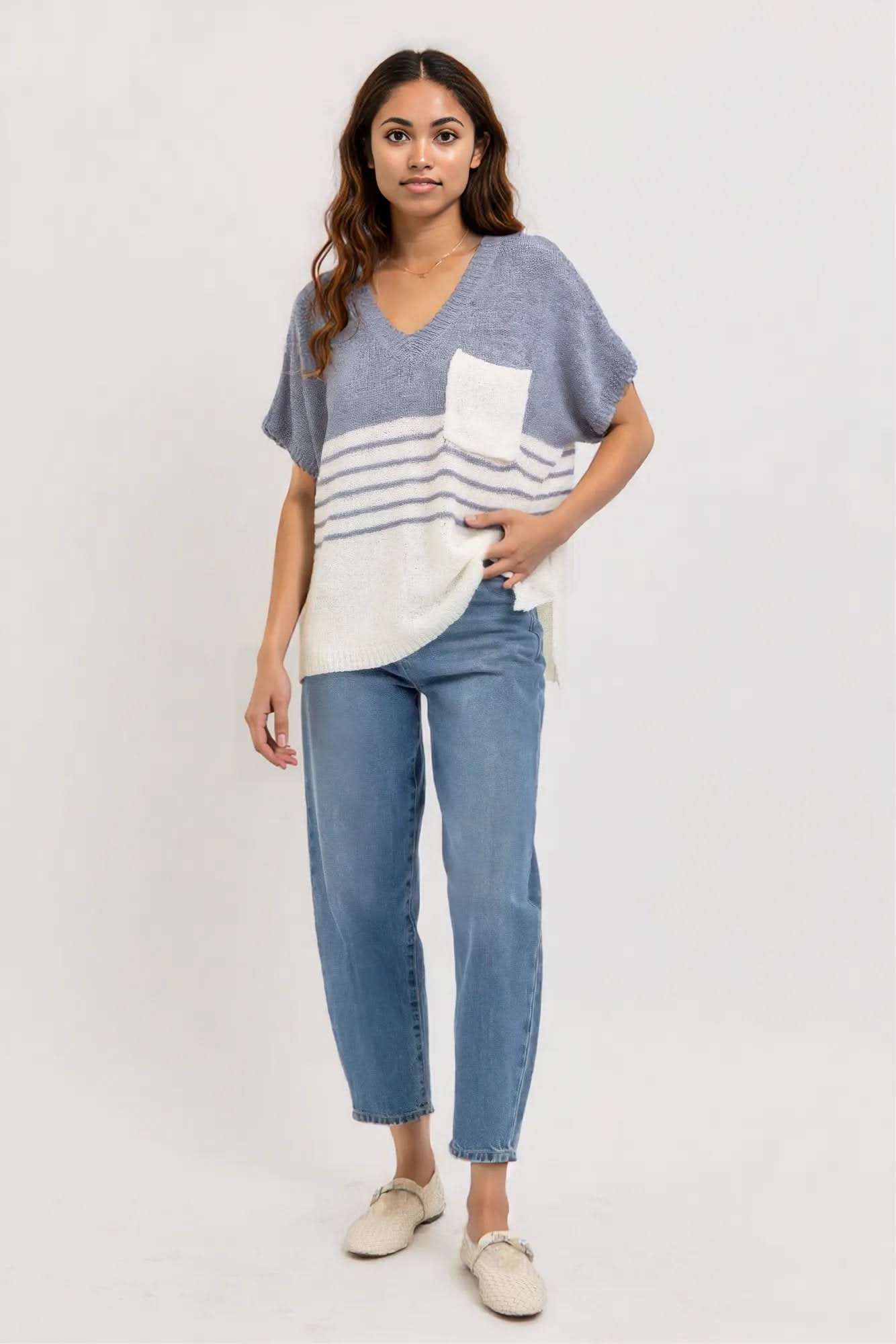 Casual Oversized Knit Top