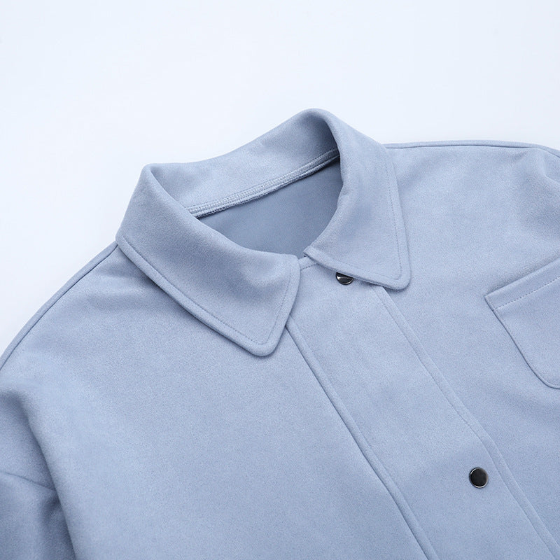 Casual Jacket Polo Collar Jacket