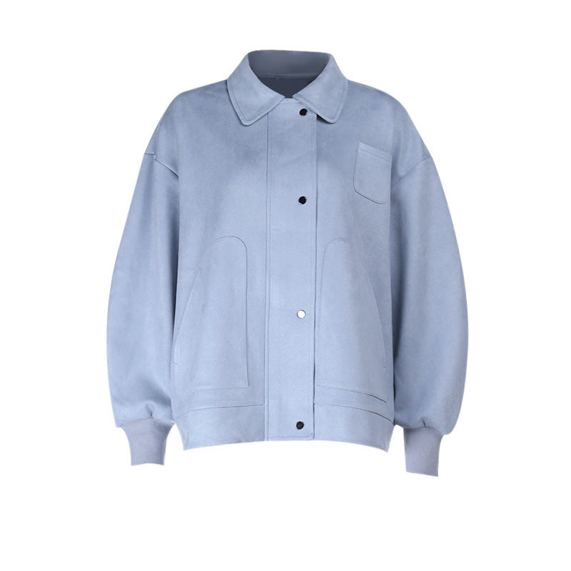 Casual Jacket Polo Collar Jacket