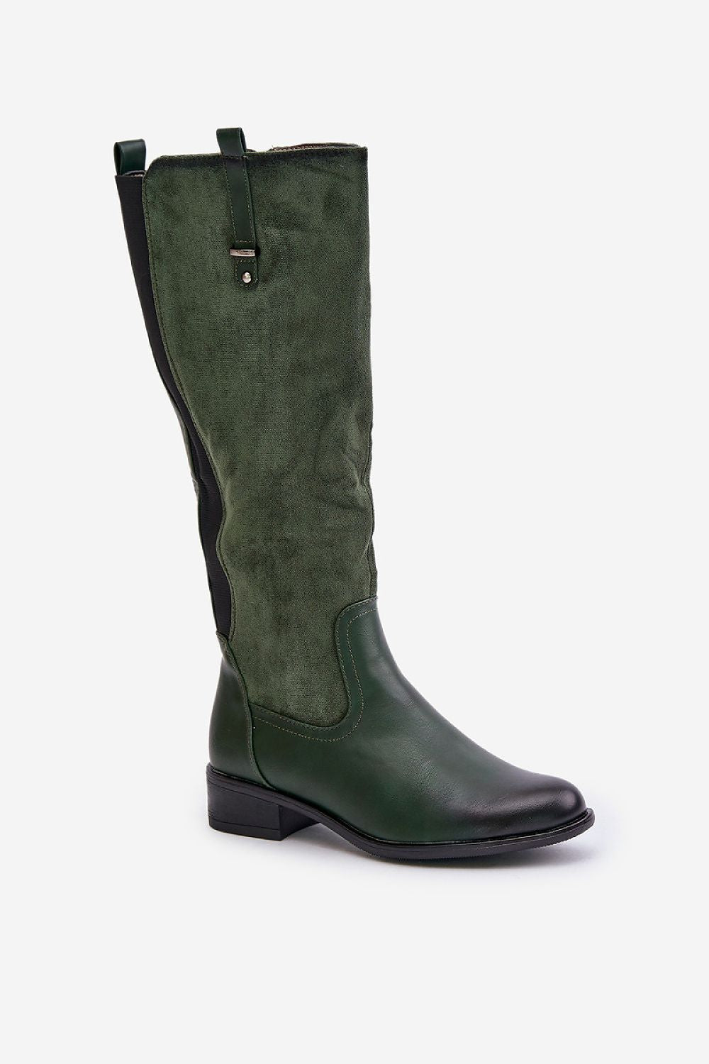 Step in style Jezzi Thigh-Hight Boots green