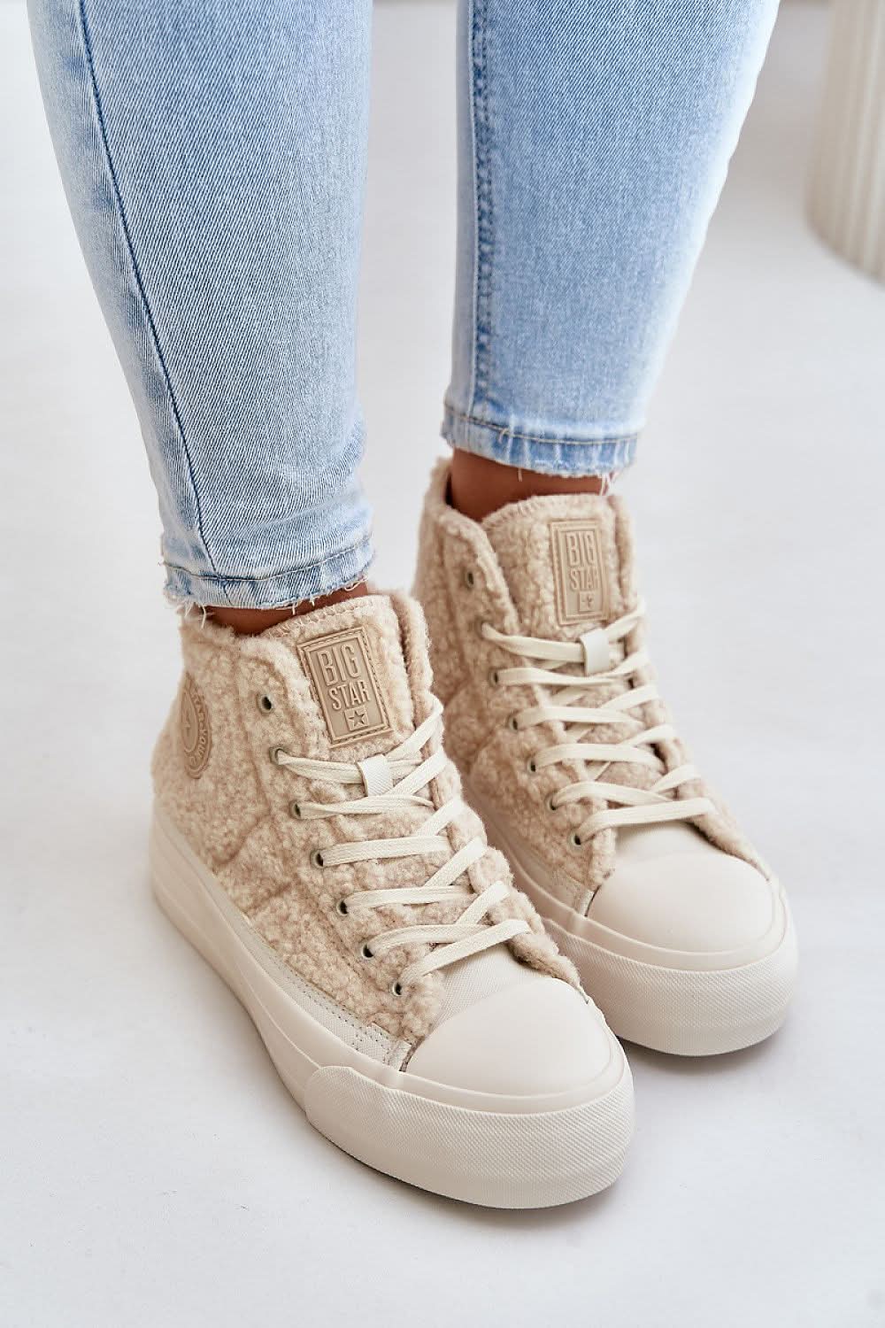 BIG STAR Made with fashionable sheepskin