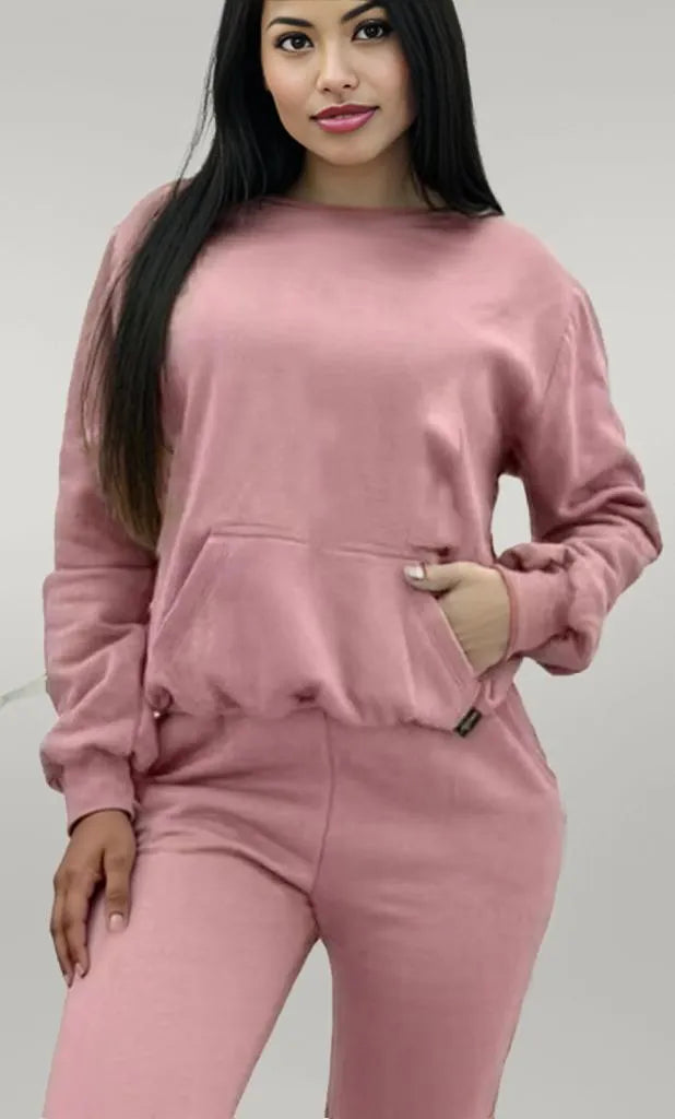 Long Sleeve Hoodie and Joggers Set