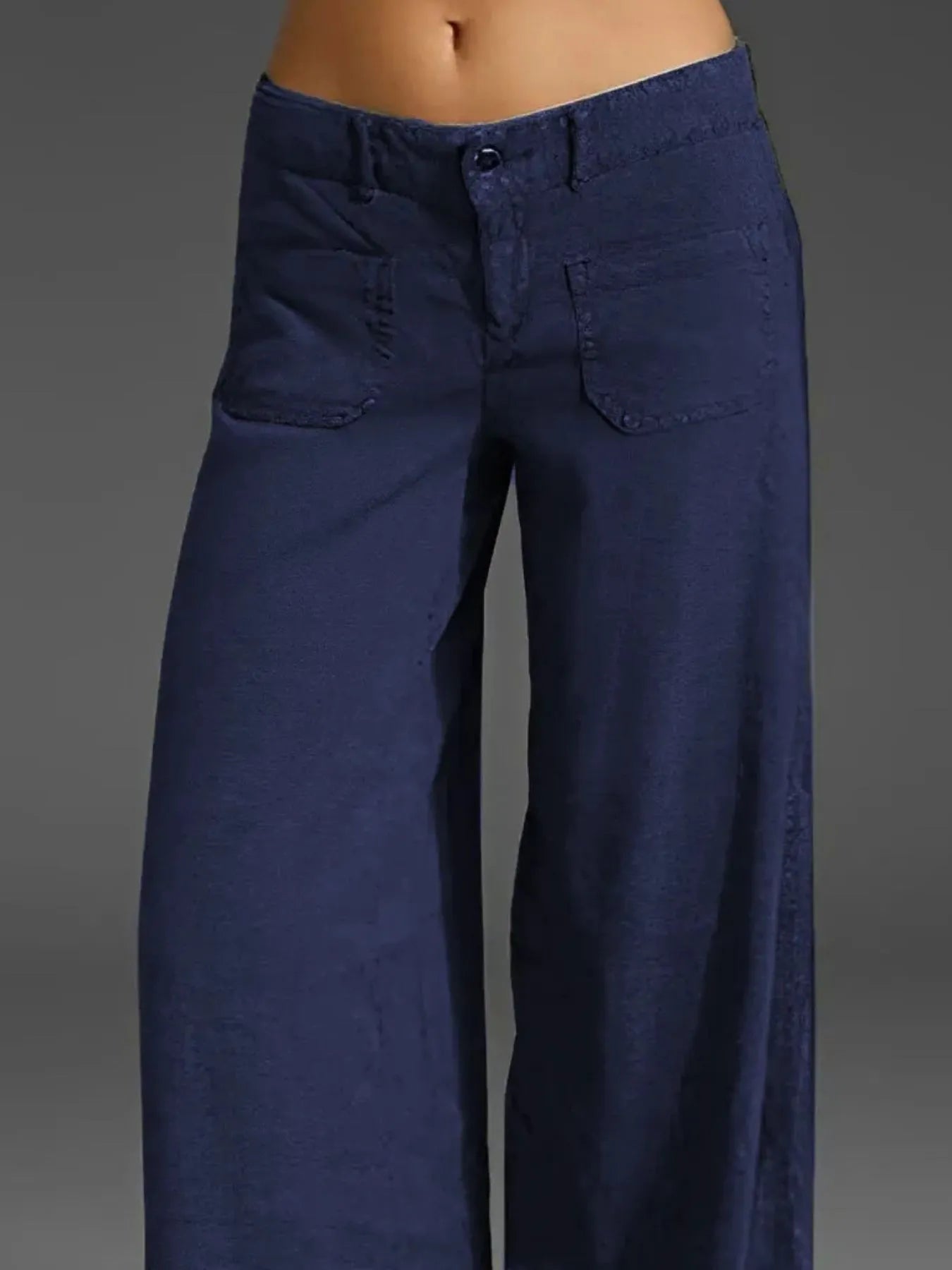 Full Size Wide Leg Pants with Pockets
