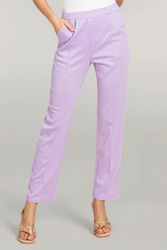 Culture Code Full Size Pin Tuck Detail Slim Pants