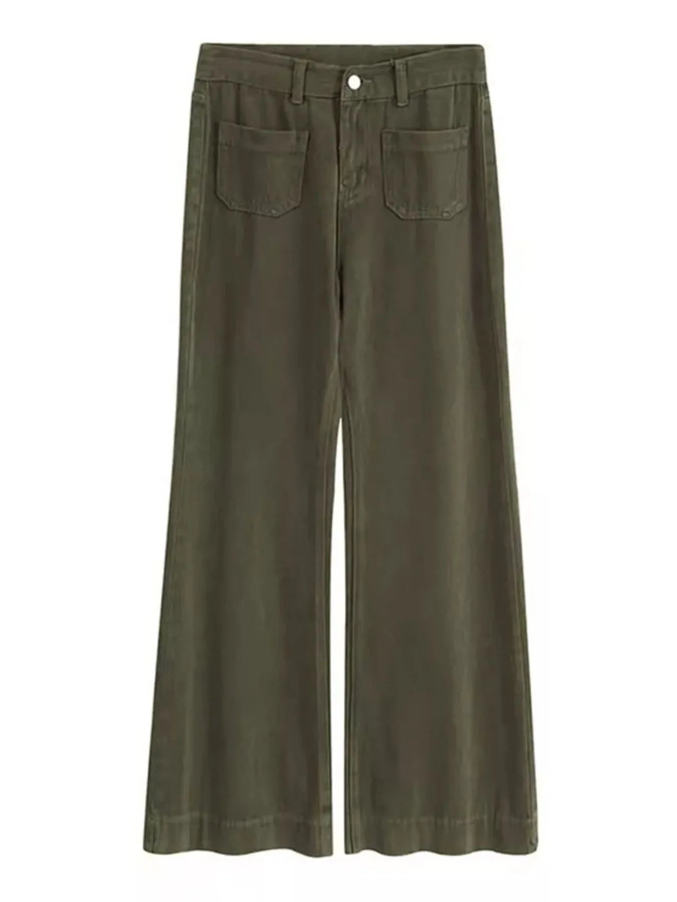 Full Size Wide Leg Pants with Pockets