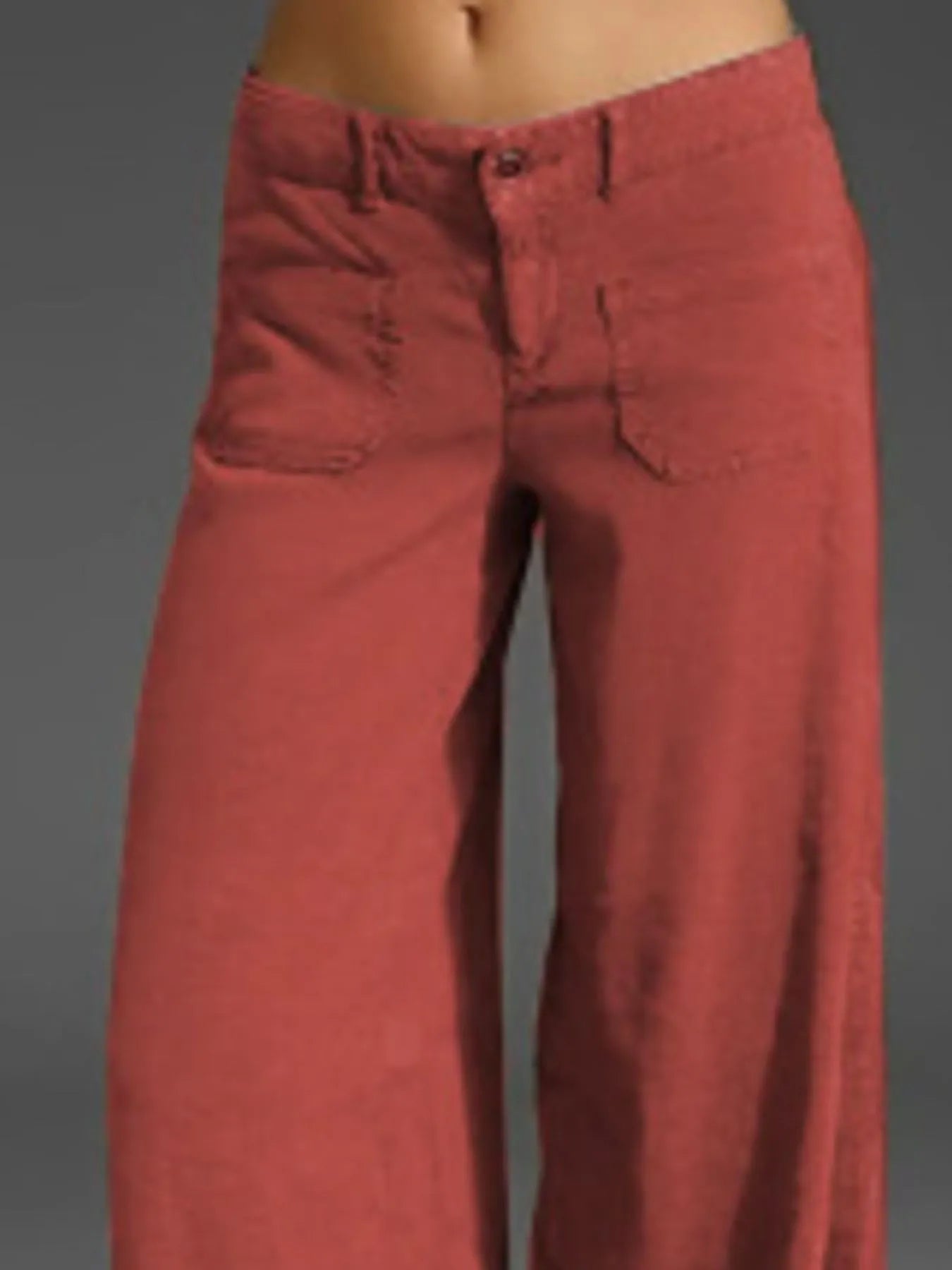 Full Size Wide Leg Pants with Pockets