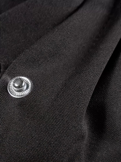 Snap Down Long Sleeve Jacket