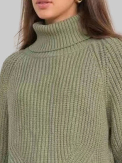 Turtleneck Long Sleeve Sweater