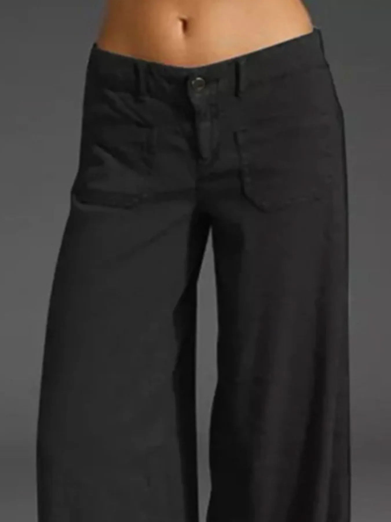 Full Size Wide Leg Pants with Pockets