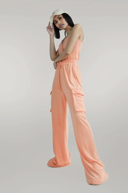 Tube Top Jumpsuit Romper