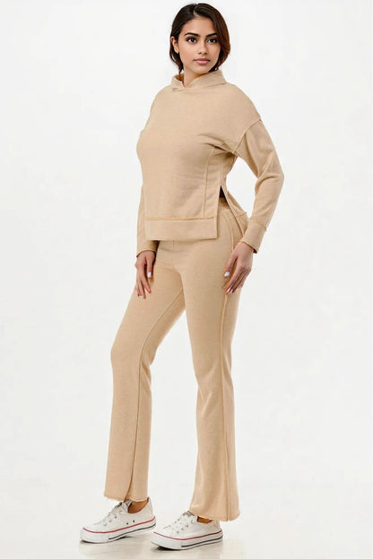 Washed Sweat Two-piece Set