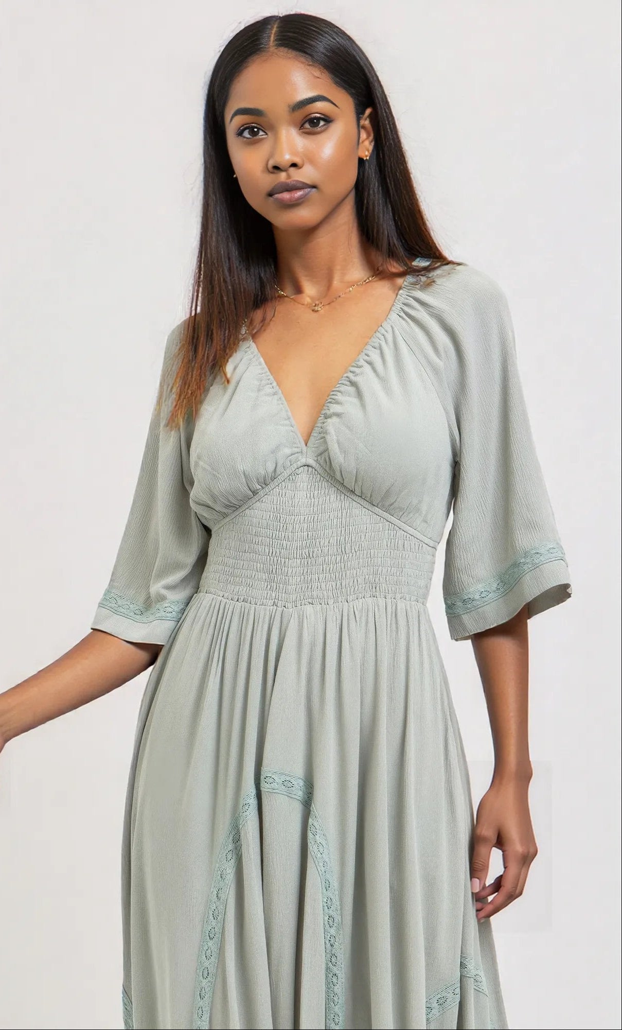 Romantic Flowy Maxi Dress