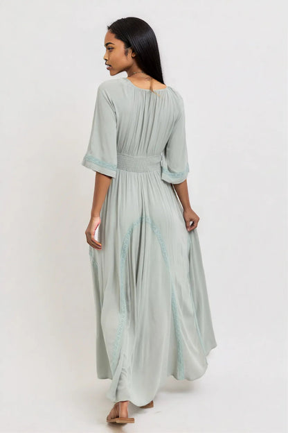 Romantic Flowy Maxi Dress