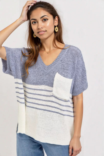 Casual Oversized Knit Top