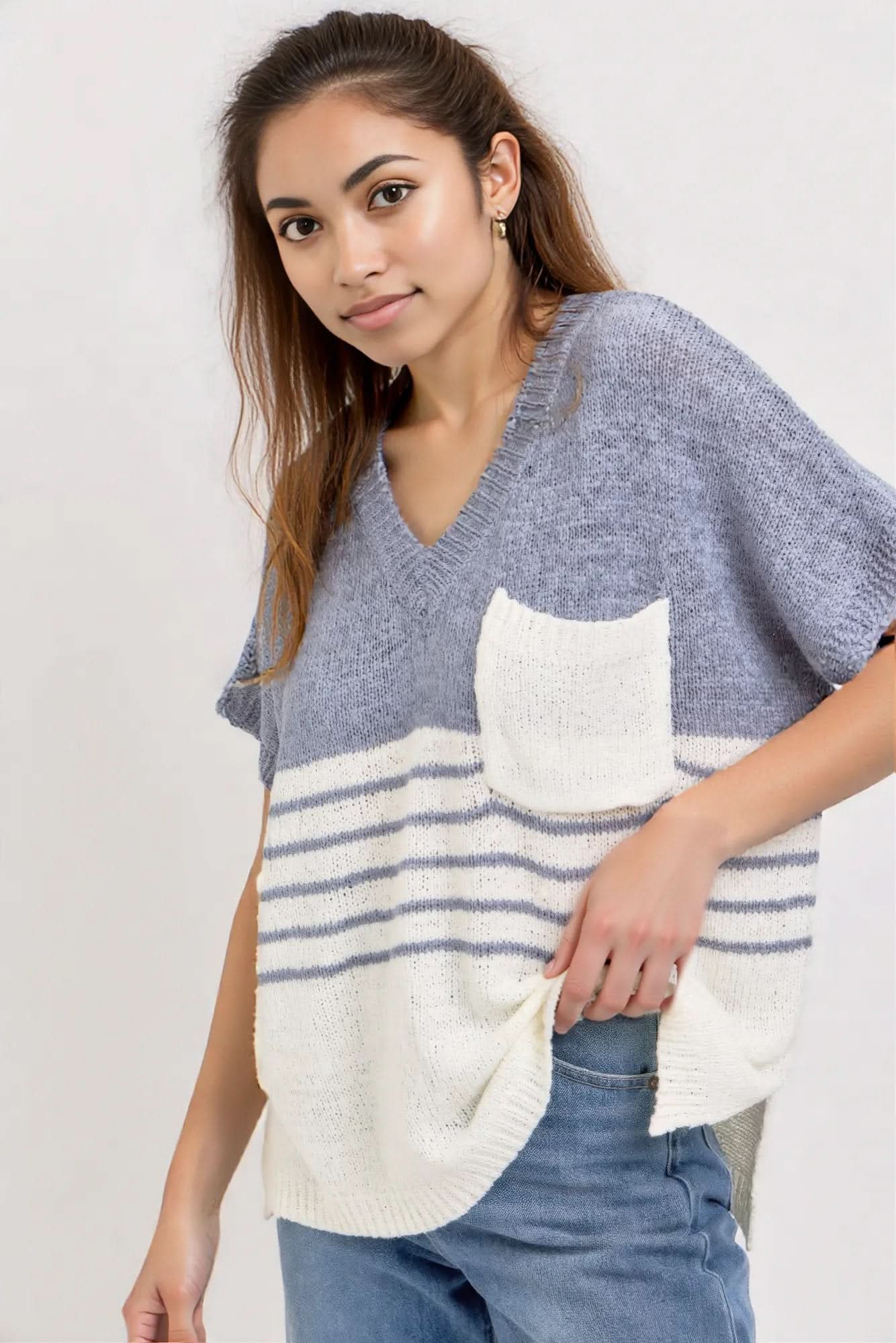 Casual Oversized Knit Top