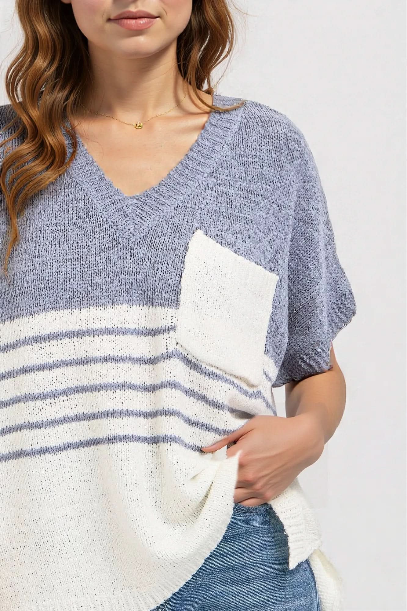 Casual Oversized Knit Top