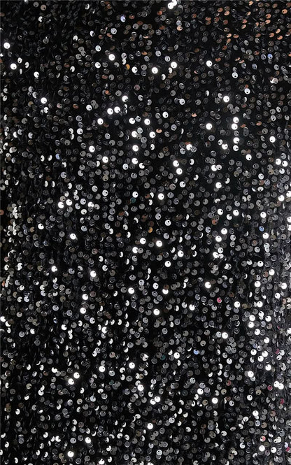 Women Clothing Sexy Backless Sequin Dress Nightclub Party Dress