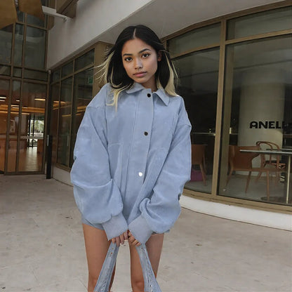 Casual Jacket Polo Collar Jacket