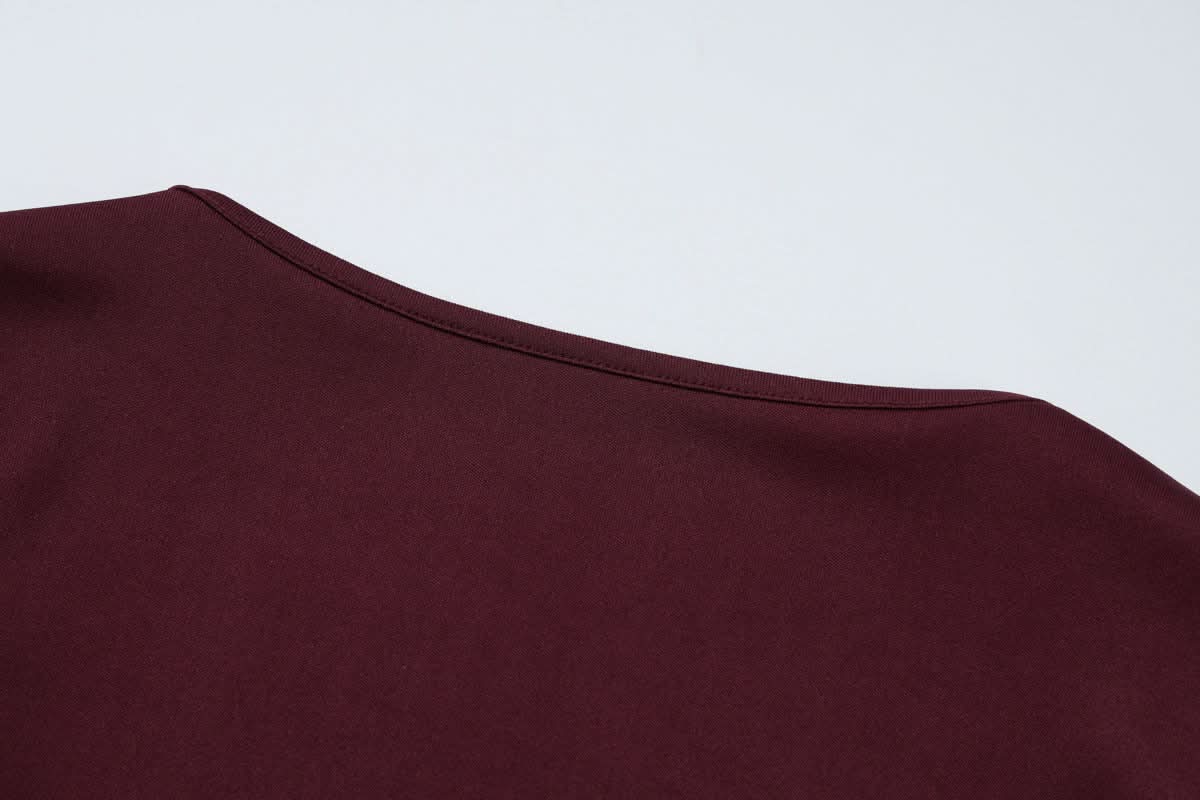 Slim Fit Square Collar Sleeveless Waist Slimming Dress