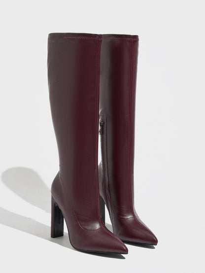 Thigh Boot Skinny Stilettos Riding Boots