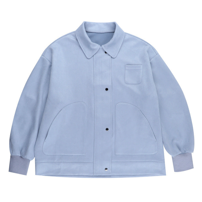 Casual Jacket Polo Collar Jacket