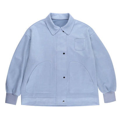 Casual Jacket Polo Collar Jacket