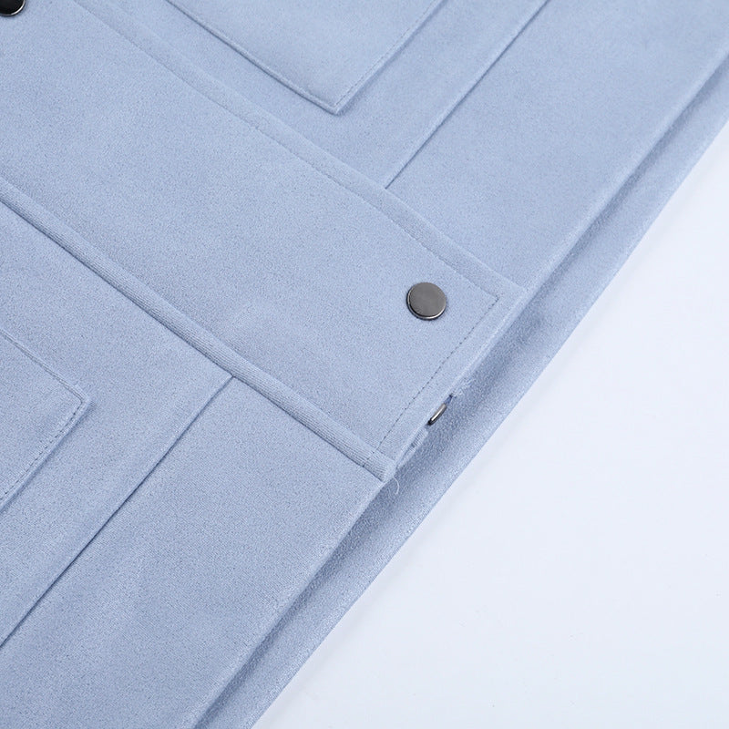 Casual Jacket Polo Collar Jacket