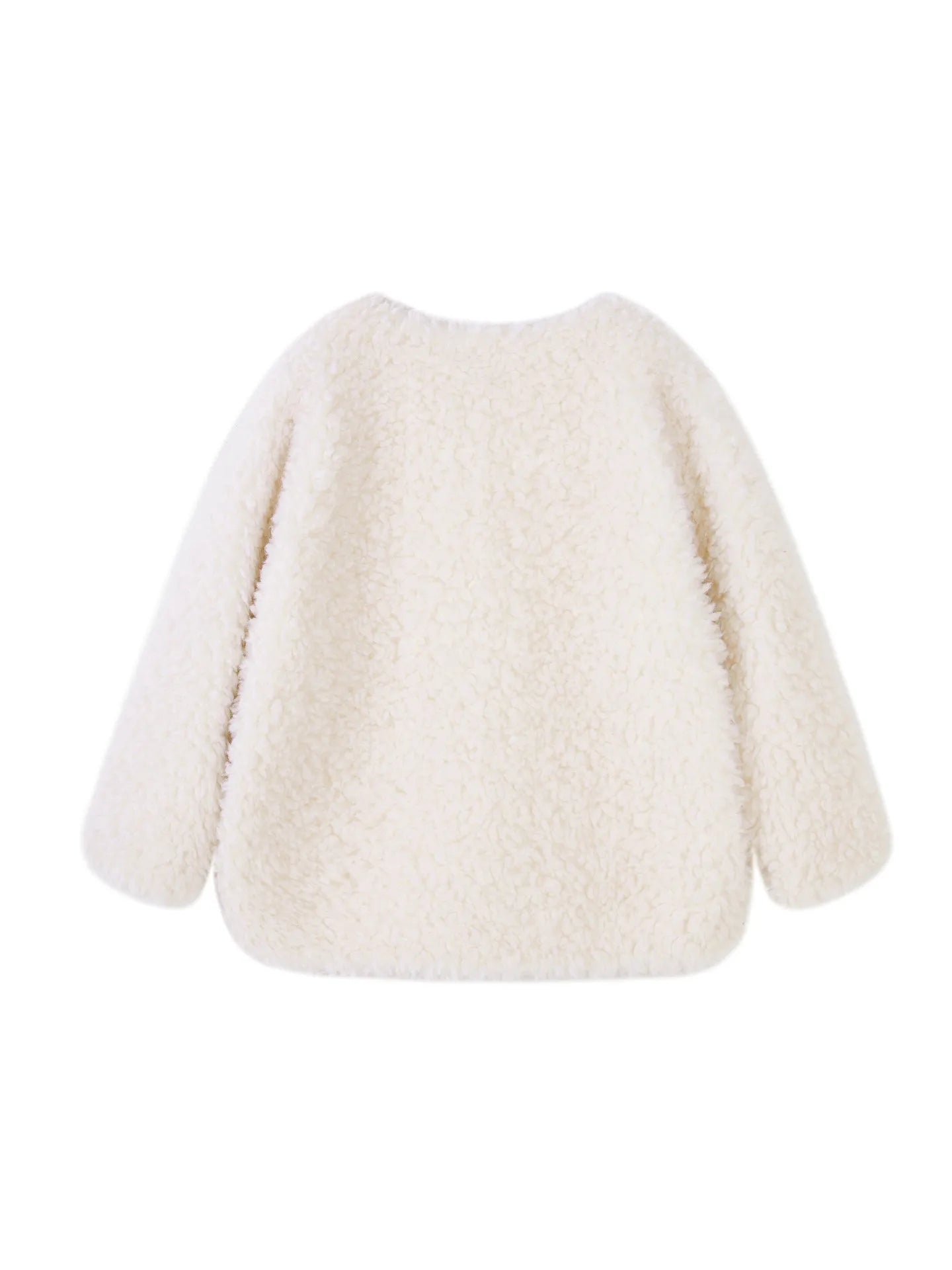 Fleece Button Up Long Sleeve Outerwear