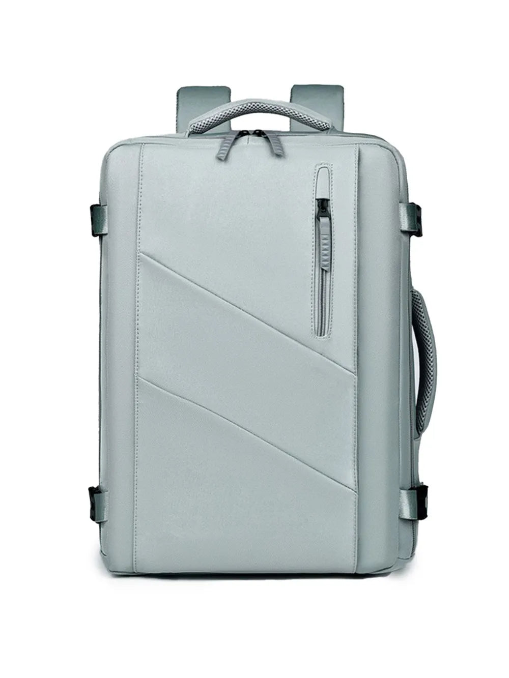 Oxford Cloth Adjustable Straps Backpack Bag Gum Leaf One Size