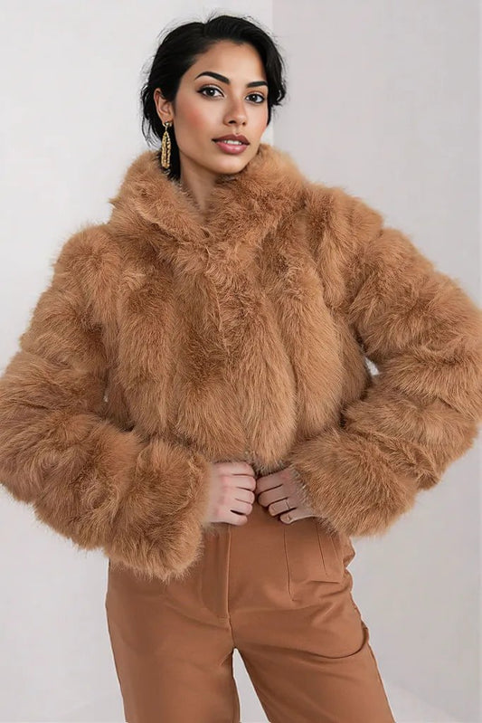 Jacket model 189523 AT brown