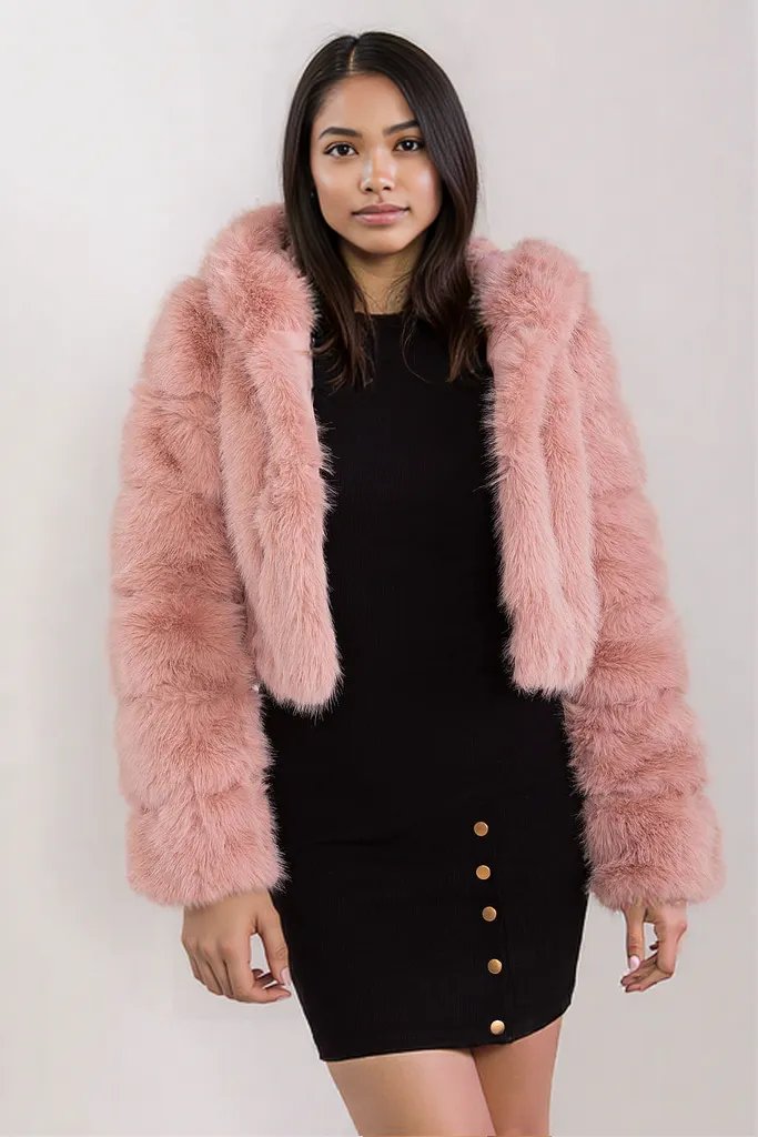 Jacket model 189528 AT pink