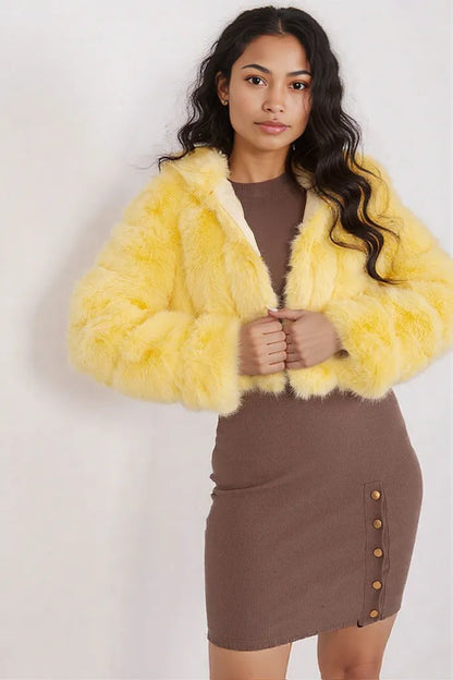 Jacket model 190157 AT yellow