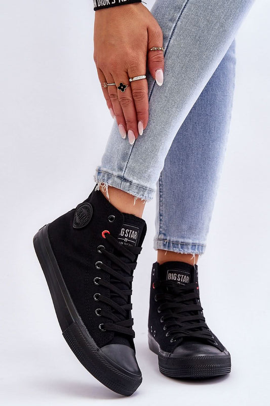 Big Star Black High top Sneakers black