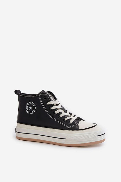 Big Start Suede Sneakers Step in style black