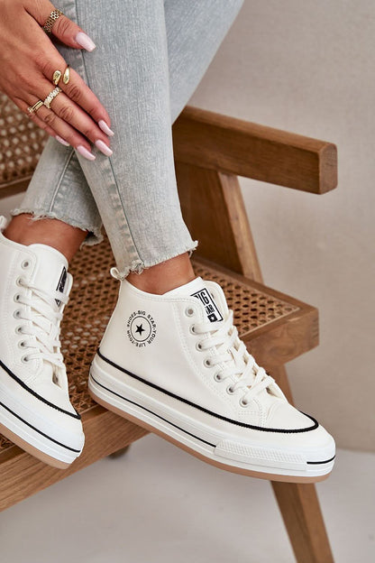 Big Start Suede Sneakers Step in style white
