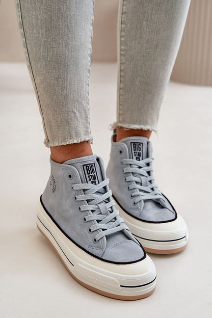 Big Start Suede Sneakers Step in style blue