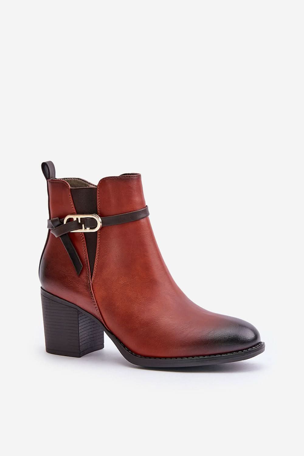 Jezzi Eco Leather Heel boots