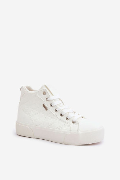 Big Star Eco Leather Sneakers Step in style white