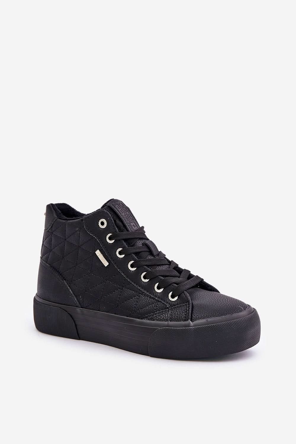 Big Star Eco Leather Sneakers Step in style black
