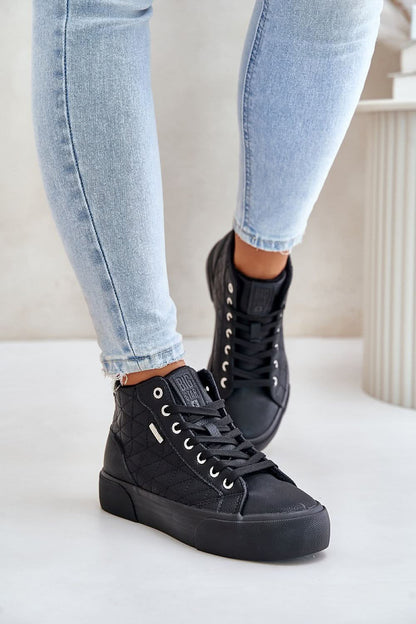Big Star Eco Leather Sneakers Step in style white