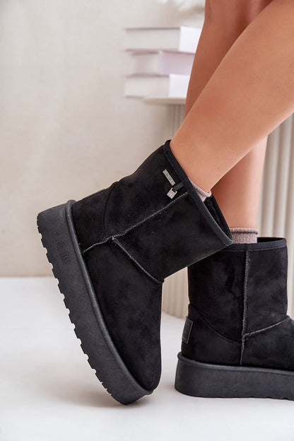 Step in style: Comfort Snow boots black