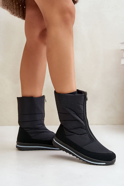 Step in style: Textile Snow boots