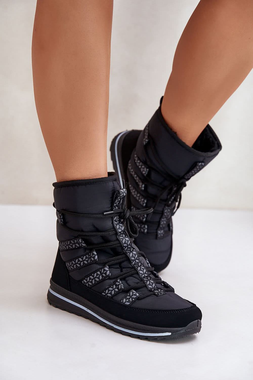 Step in style strap women snow boots