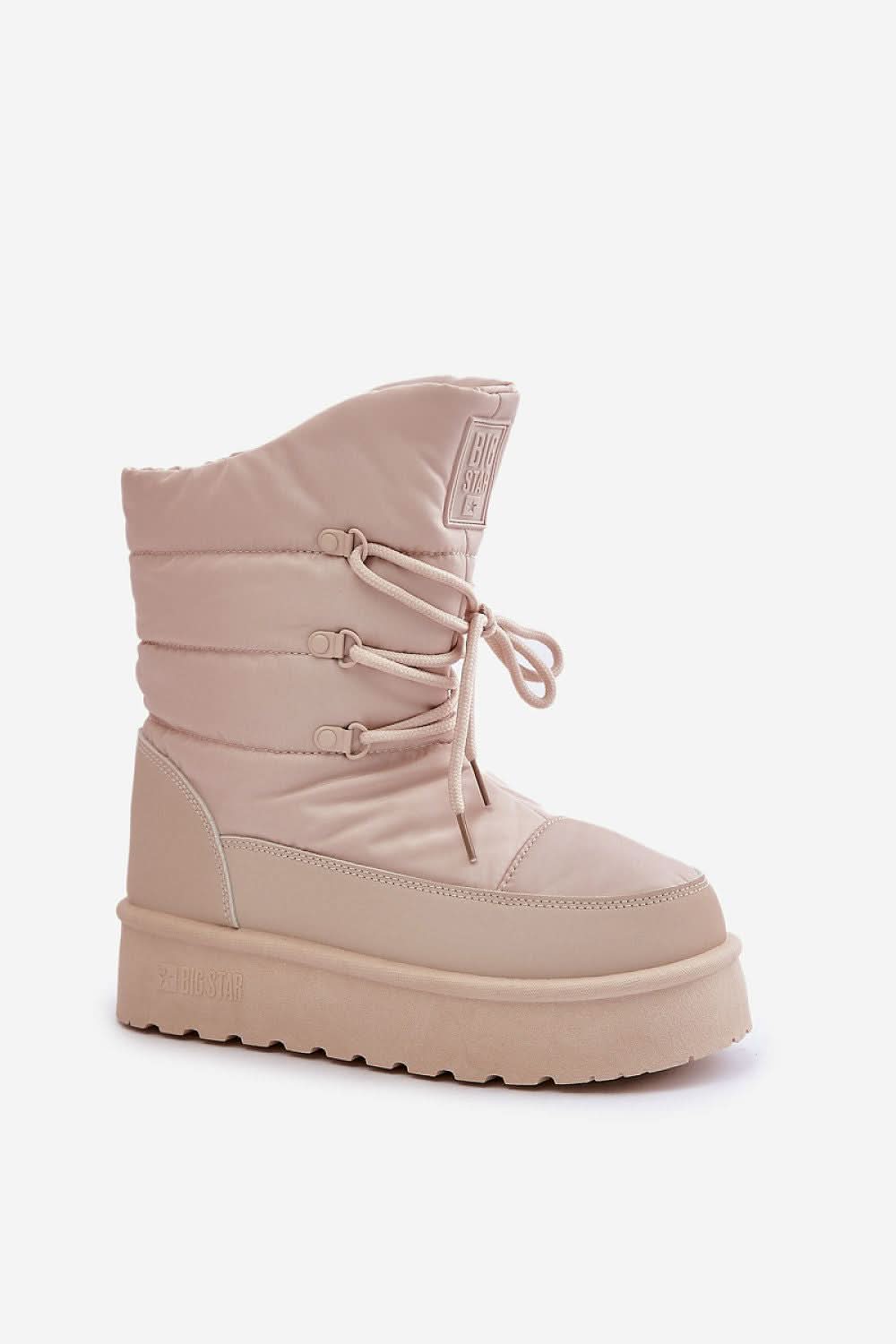 Step in style: Stylish Snow boots beige