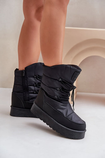Step in style: Stylish Snow boots black