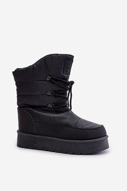 Step in style: Stylish Snow boots black