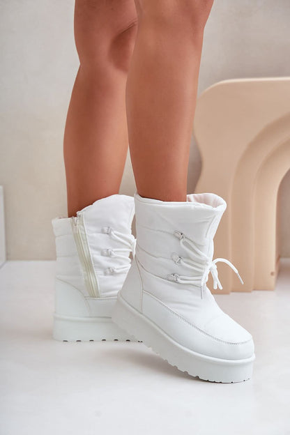 Step in style: Stylish Snow boots white