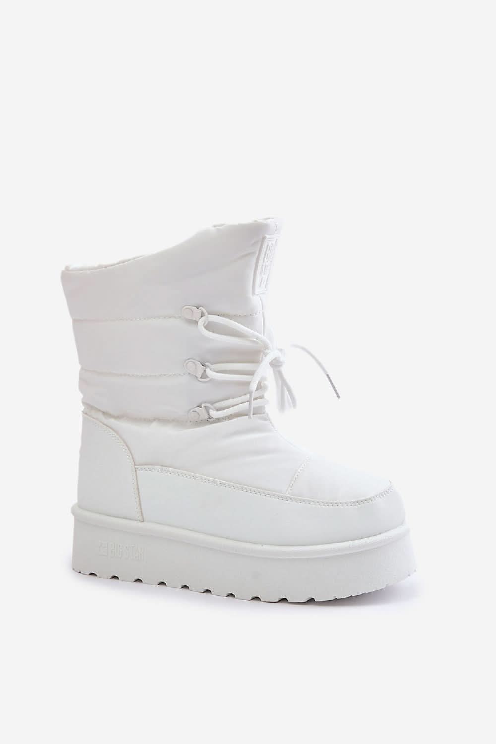 Step in style: Stylish Snow boots white