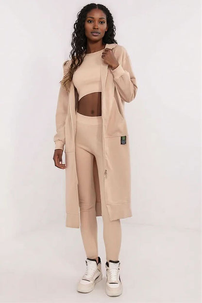 Harmonious Casual Pant Set beige EU one-size-fits-all | US one-size